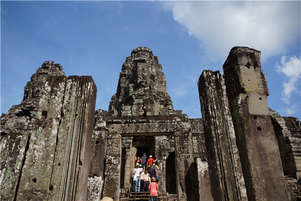 Ticket revenue in Cambodia's Angkor park up in 5 months