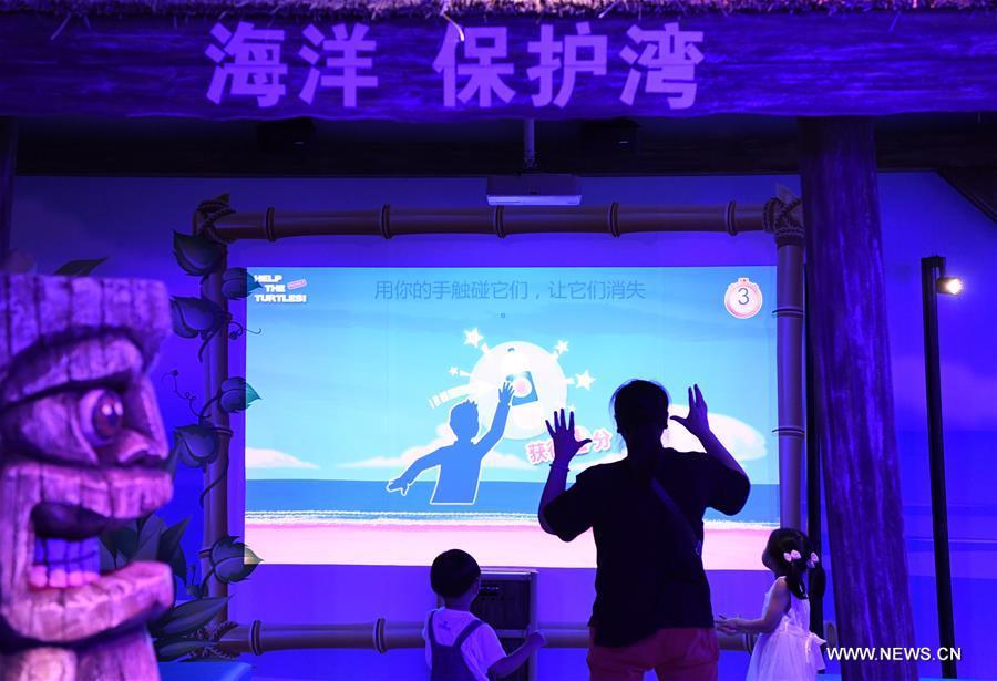 Sea Life aquarium center opens in SW China