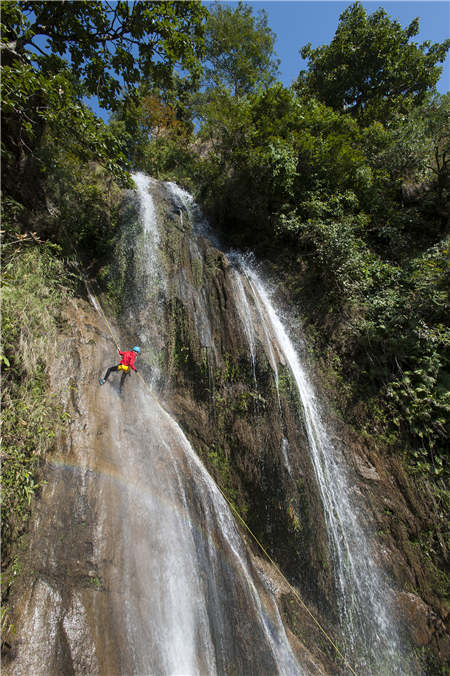 Canyoning becomes popular in Nepal