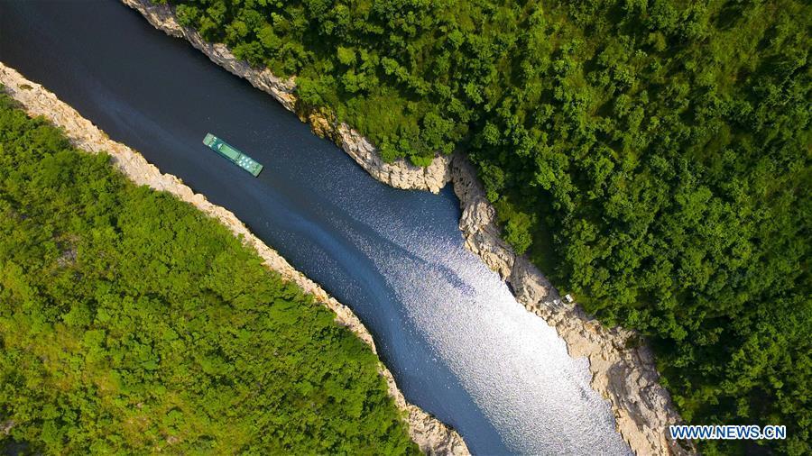 'Small Three Gorges' scenic area in SW China's Chongqing