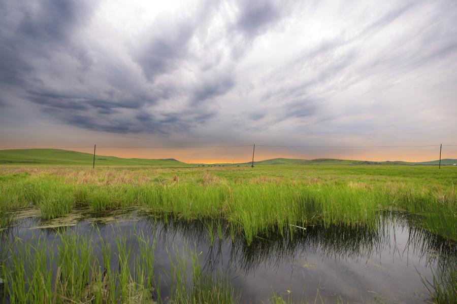 Amazing scenery along Argun river