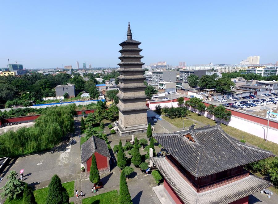 Ancient town in Zhengding set to reopen after renovation