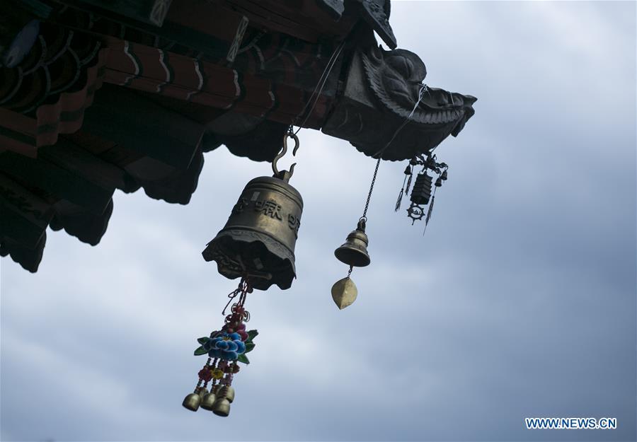 Temples on Mount Wutai in N China's Shanxi