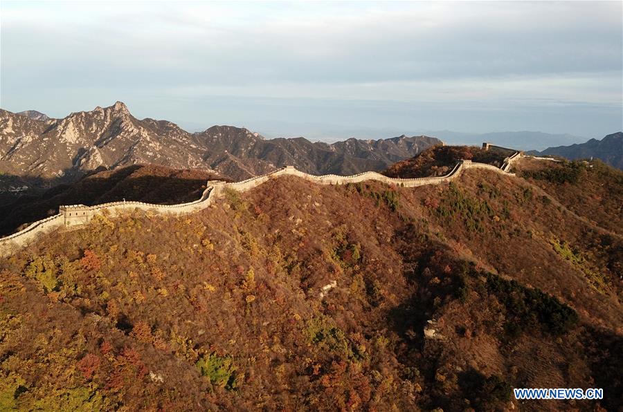 Autumn scenery of Beijing's Mutianyu Great Wall