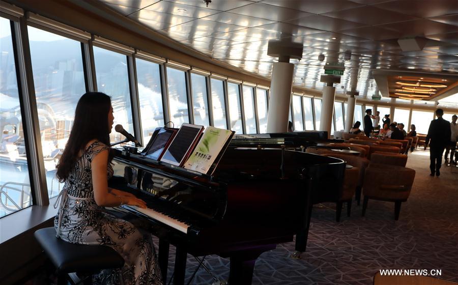 Meet newest luxury cruise ship 'World Dream' in HK