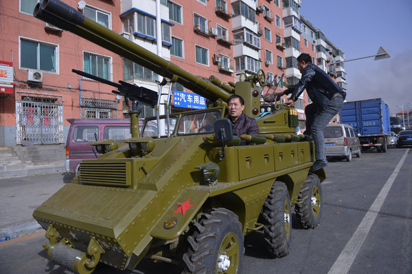 Trending: Military fans build armored cars