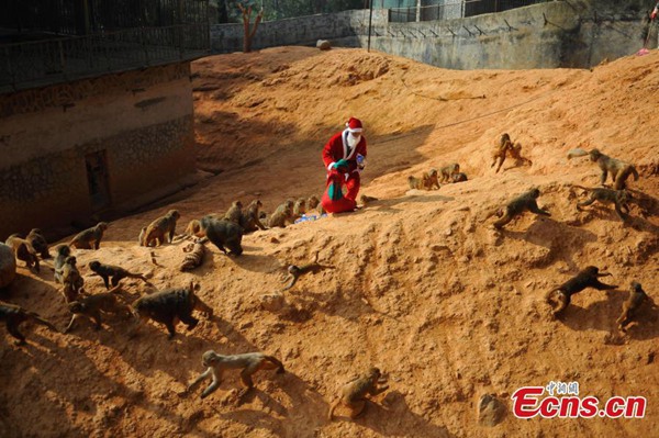 Trending special: Crazy Santa Clauses in China