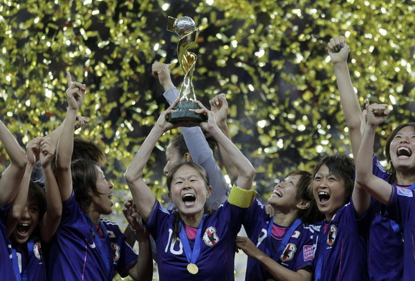 Japan beats US in shootout to win World Cup