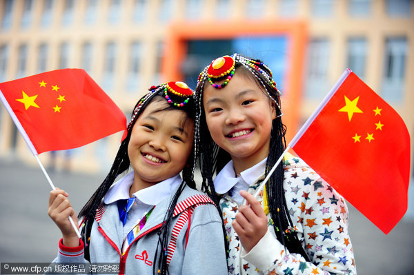 Celebrating China's 62nd birthday