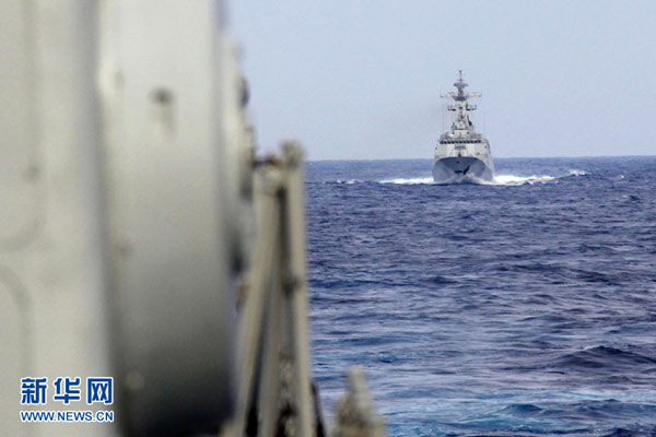 Chinese fleet heads to Pacific for drills