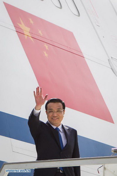 Chinese premier arrives in New Delhi for official visit