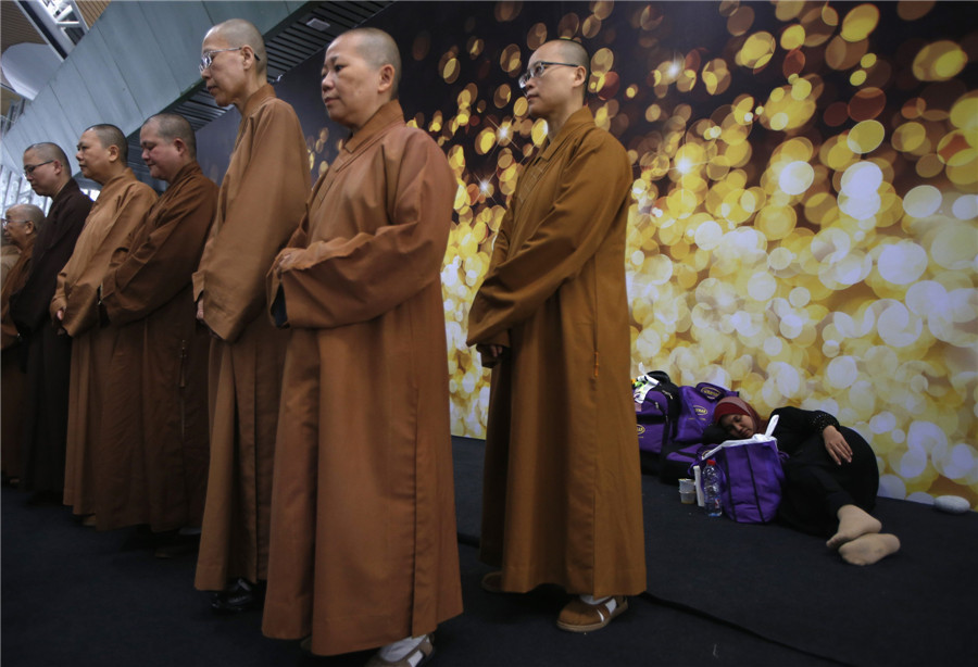 Praying for passengers of flight MH370