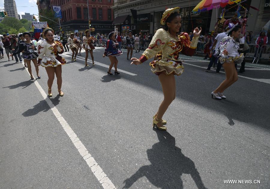 Thousands of dancers attend annual dance parade in NYC