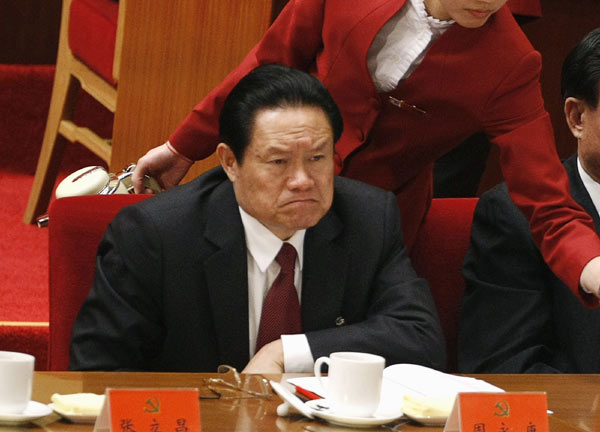 China chases 'big tiger' Zhou Yongkang