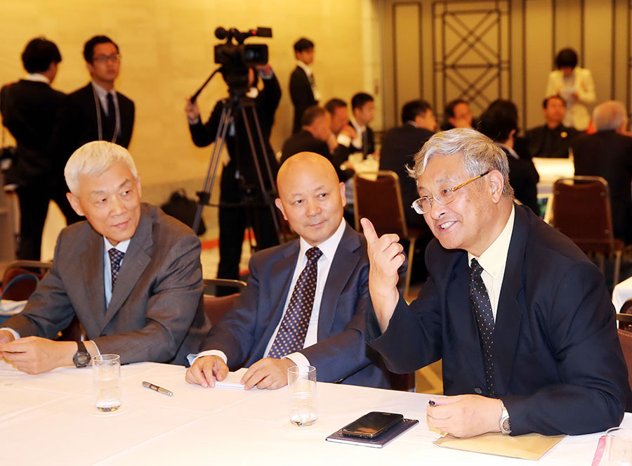 Welcome dinner held for the 10th Beijing-Tokyo Forum