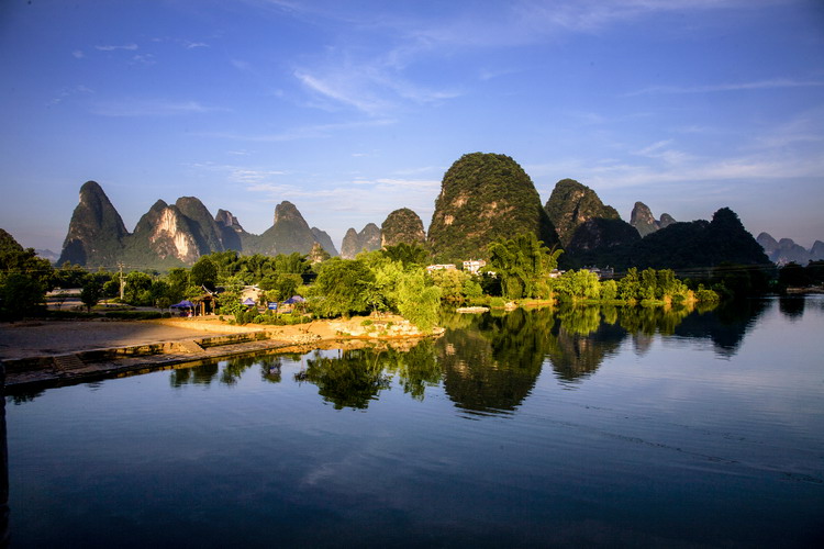 Yangshuo, a county of karst landforms