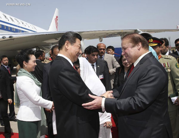 President Xi arrives in Islamabad for state visit