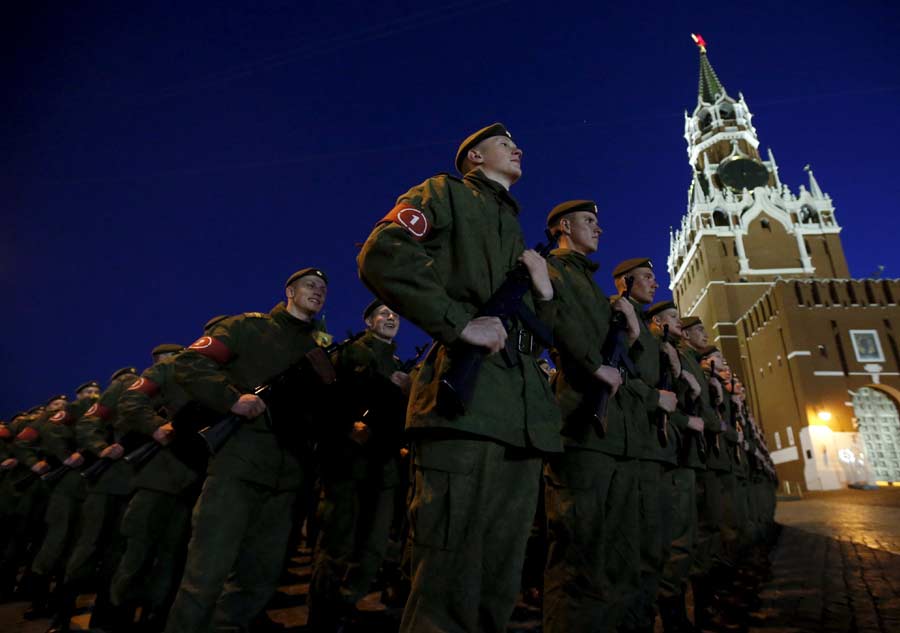 China joins rehearsal for Victory Day parade in Moscow