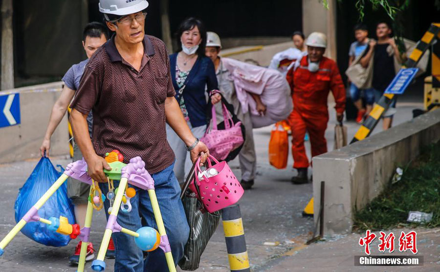 In pictures: Life near Tianjin blasts site