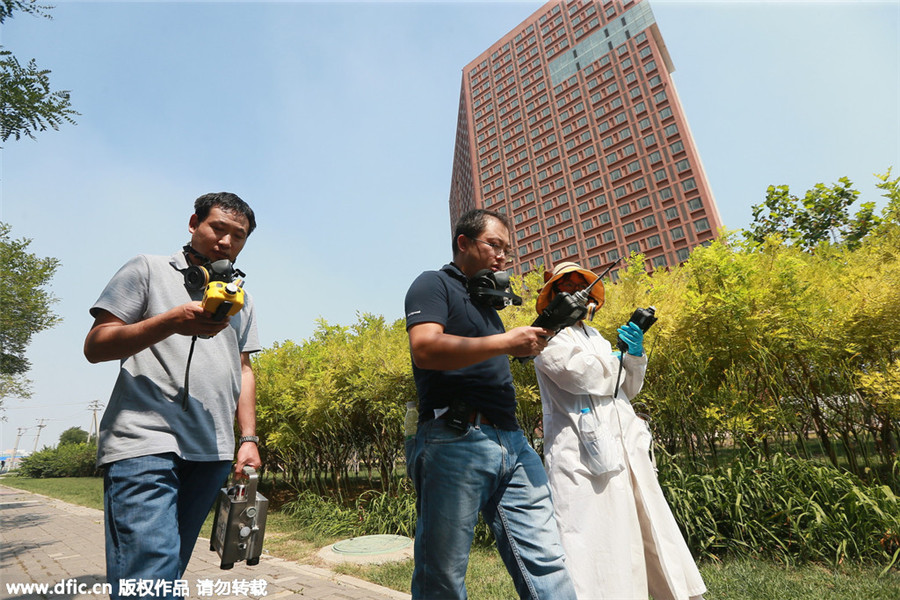 In pictures: Life near Tianjin blasts site