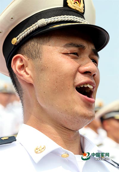 Chorus of the PLA gears up for Sept 3 parade