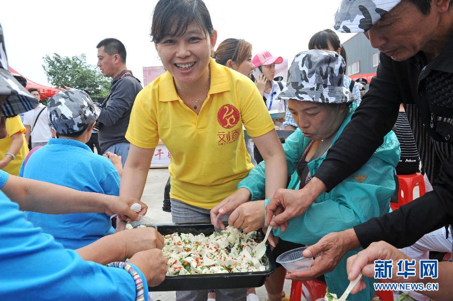 Eight-ton tofu served in East China