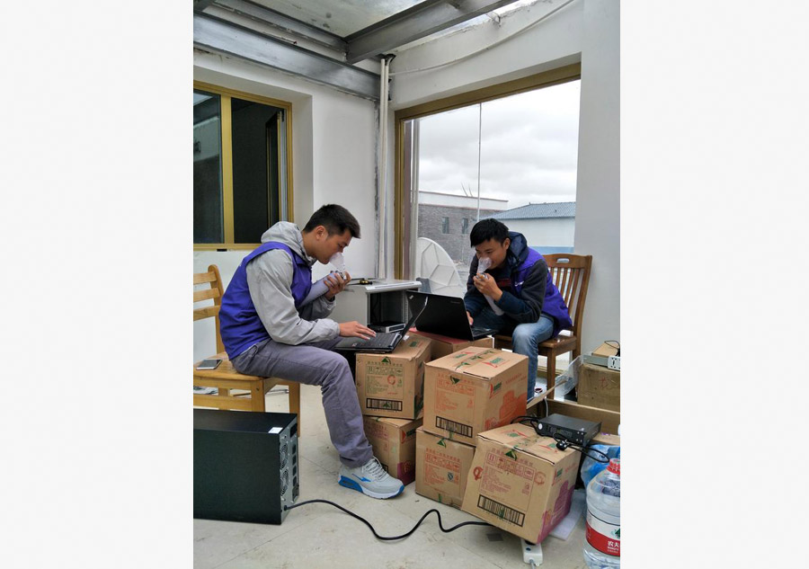 Hoh Xil in Qinghai connected to the internet