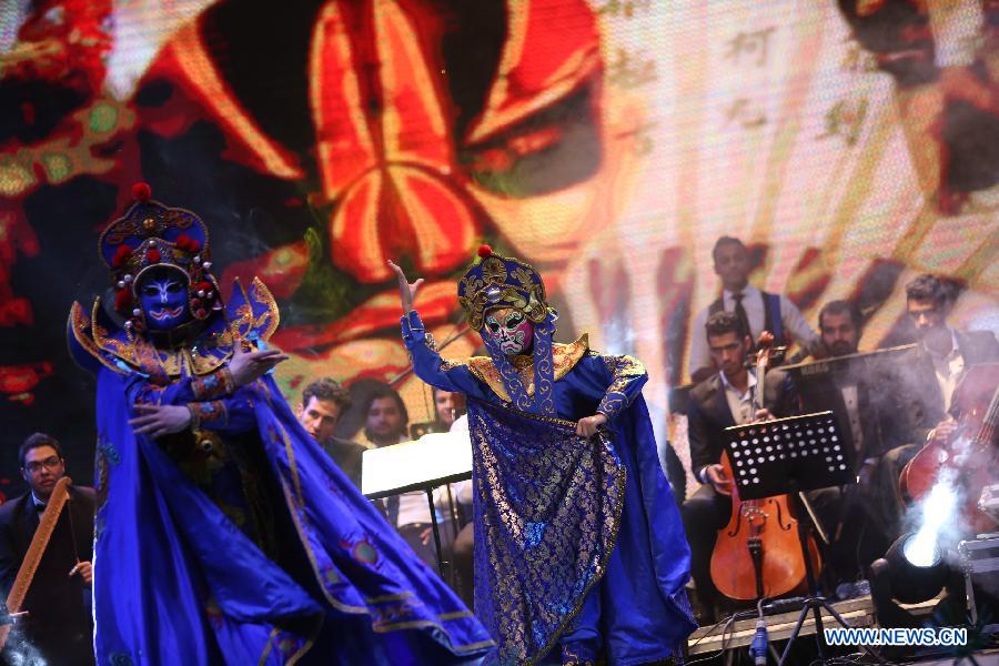 Afro-Chinese Arts and Folklore Festival kicks off in Cairo