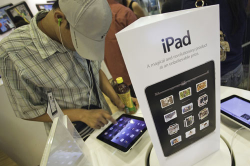 Apple's iPad a top seller in Beijing