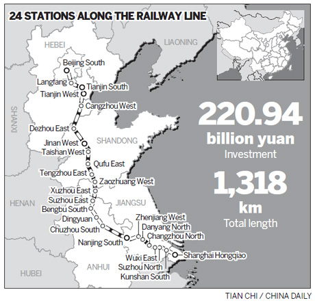 Last track in place for high-speed train link