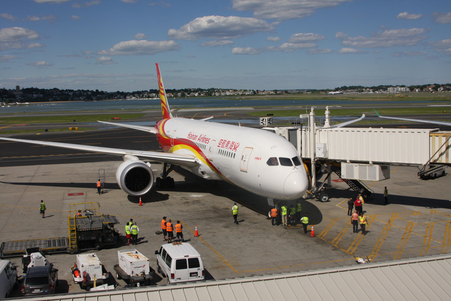 Hainan launches Beijing-Boston nonstop service