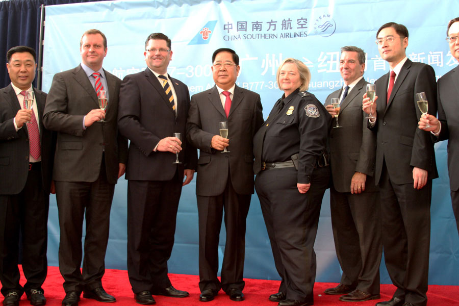 China Southern launches Guangzhou-New York service