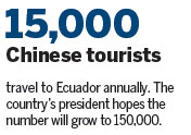 Visa-free deal reached with Ecuador