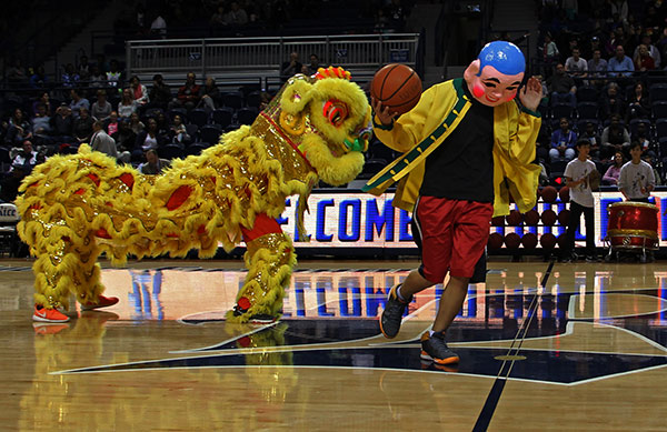 Lunar New Year basketball