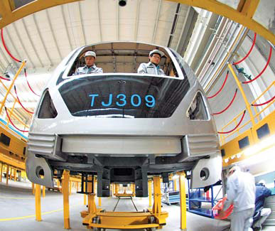 Train maker expects more export orders