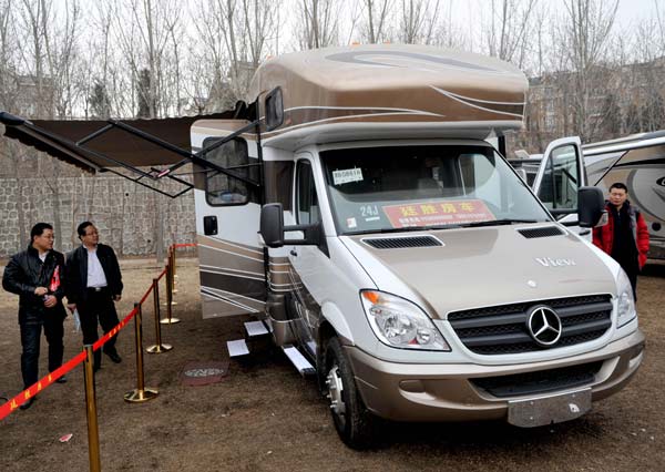 A camper's life traveling the open road