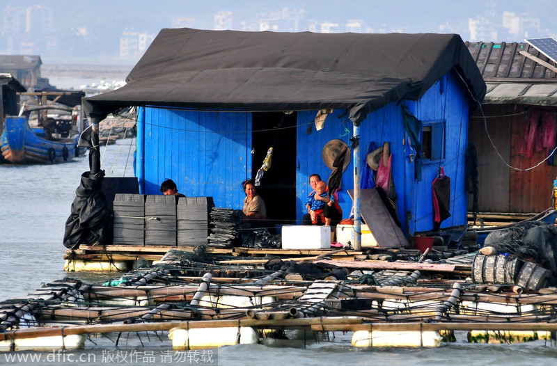 A 'floating city' in East China