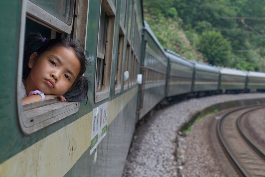 Chinese on the 'green trains'