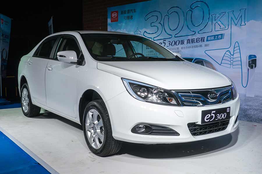 BYD launches two new electric models, Qin EV and e5