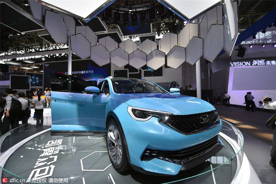 Top 10 dazzling new car models at Beijing auto show