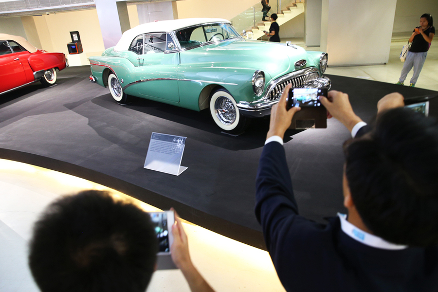 Classic autos debut at Beijing Design Week