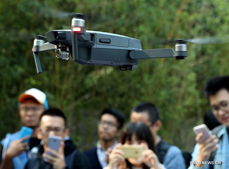 DJI Mavic Pro drone released in Beijing