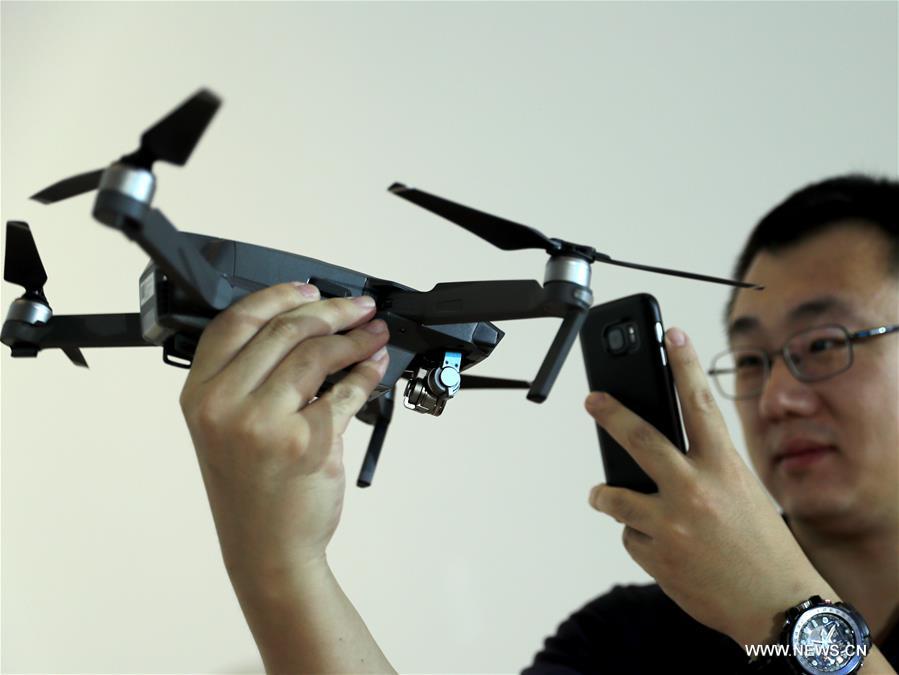 DJI Mavic Pro drone released in Beijing