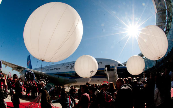 First A380 for Chinese carrier