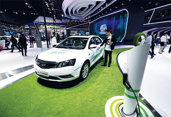 Geely's EV goal picks up speed