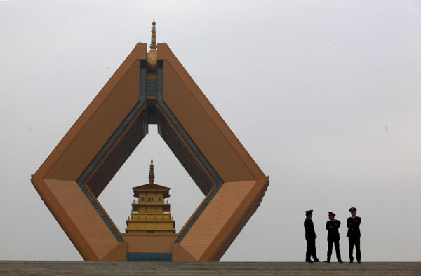 Famen Temple in Shaanxi province