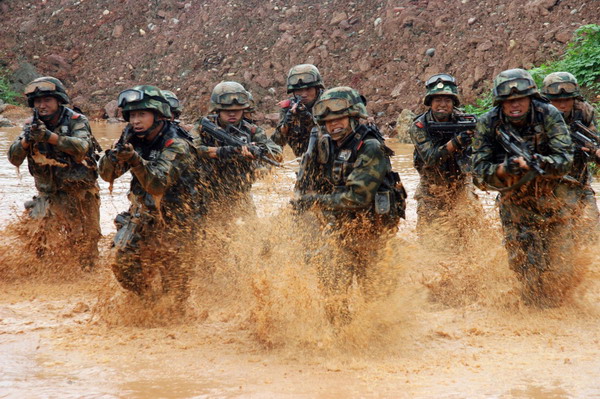 Soldiers start toughest training in SW China