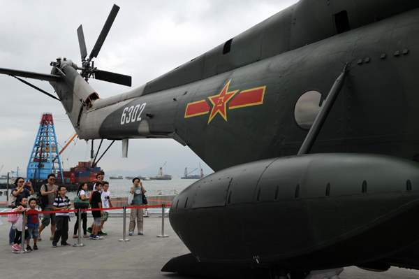 Barrack of PLA HK Garrison opens to public