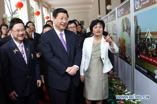 Chinese VP meets former Thai PM on relations