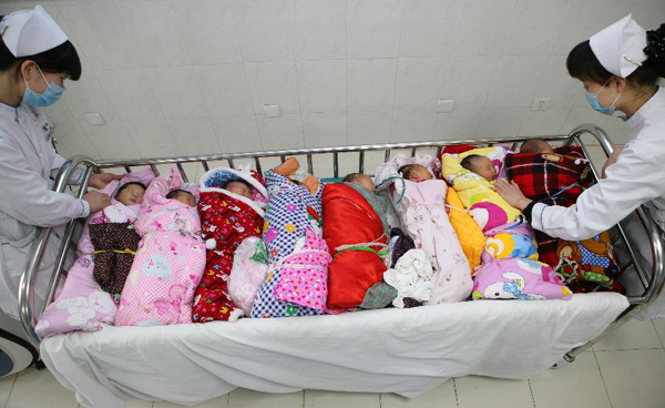 Babies delivered at start of the Year of Dragon